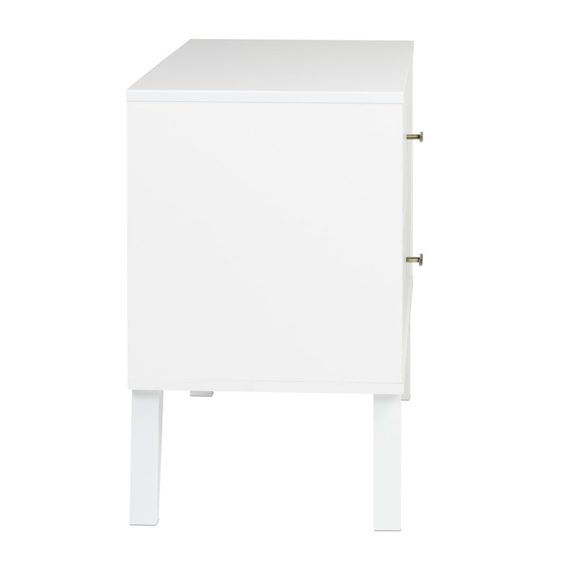 Mercury Row® Alyssa Manufactured Wood Nightstand & Reviews Wayfair